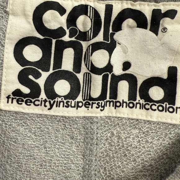 FREE CITY Color And Sound Women's Gray Elastic Waist Jogger Sweatpants Size M - Picture 3 of 4